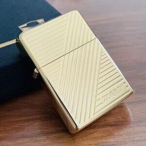 Zorro Brass Windproof Lighter Personality Creative Retro Igniter New
